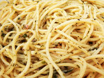 Citromos-bazsalikomos spagetti tészta készítés
