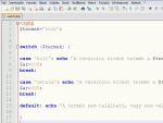 PHP tanfolyam - 6. r�sz, SWITCH vez�rl�si szerkezet r�szlet