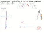 Paralelogrammk szerkesztse - 8. feladat rszlet